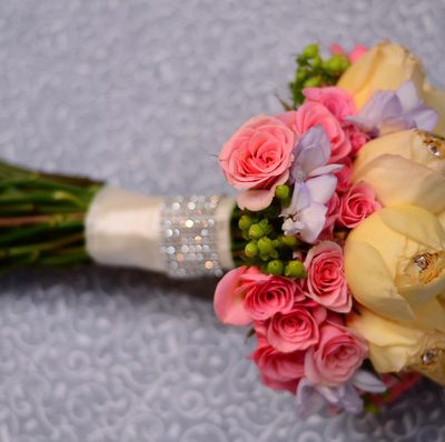 Bridal Bouquet for District Fete Client